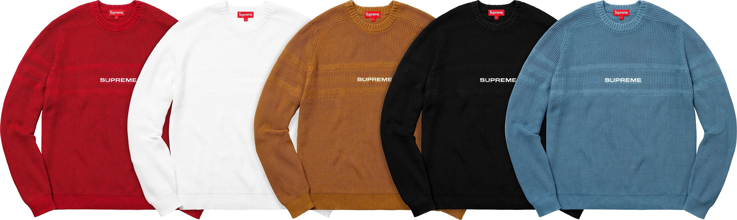 Chest Stripe Raglan Sweater